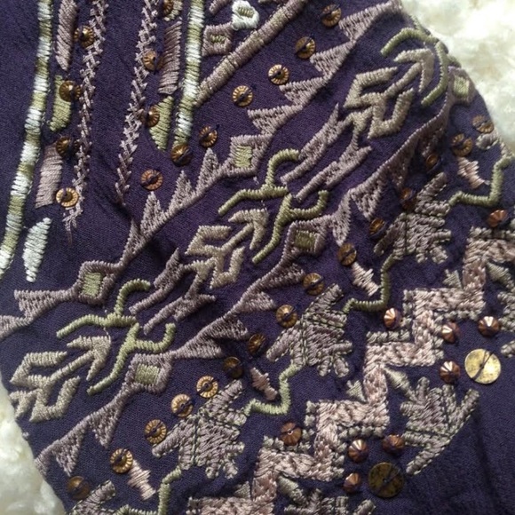 Free People beaded blouse - Picture 5 of 5